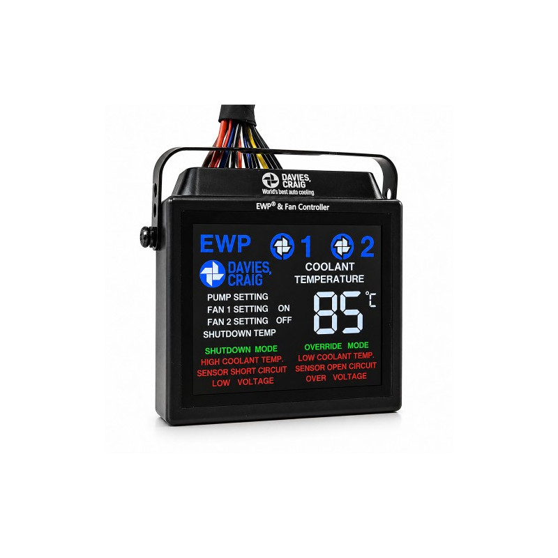 Set controler digital LCD Davies Craig pentru pompă și ventilator 12 V / 24 V, cod produs 8003 - DC-8003 - 8003 - 3666618842301